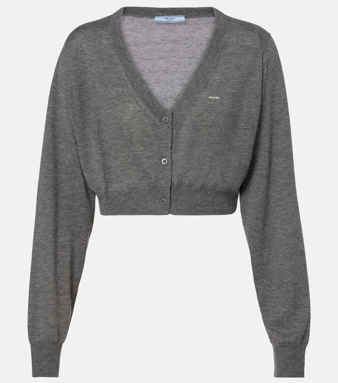 Prada - Cropped cashmere cardigan