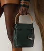 Ralph Lauren Collection Green Small Leather The Ralph Bucket Bag
