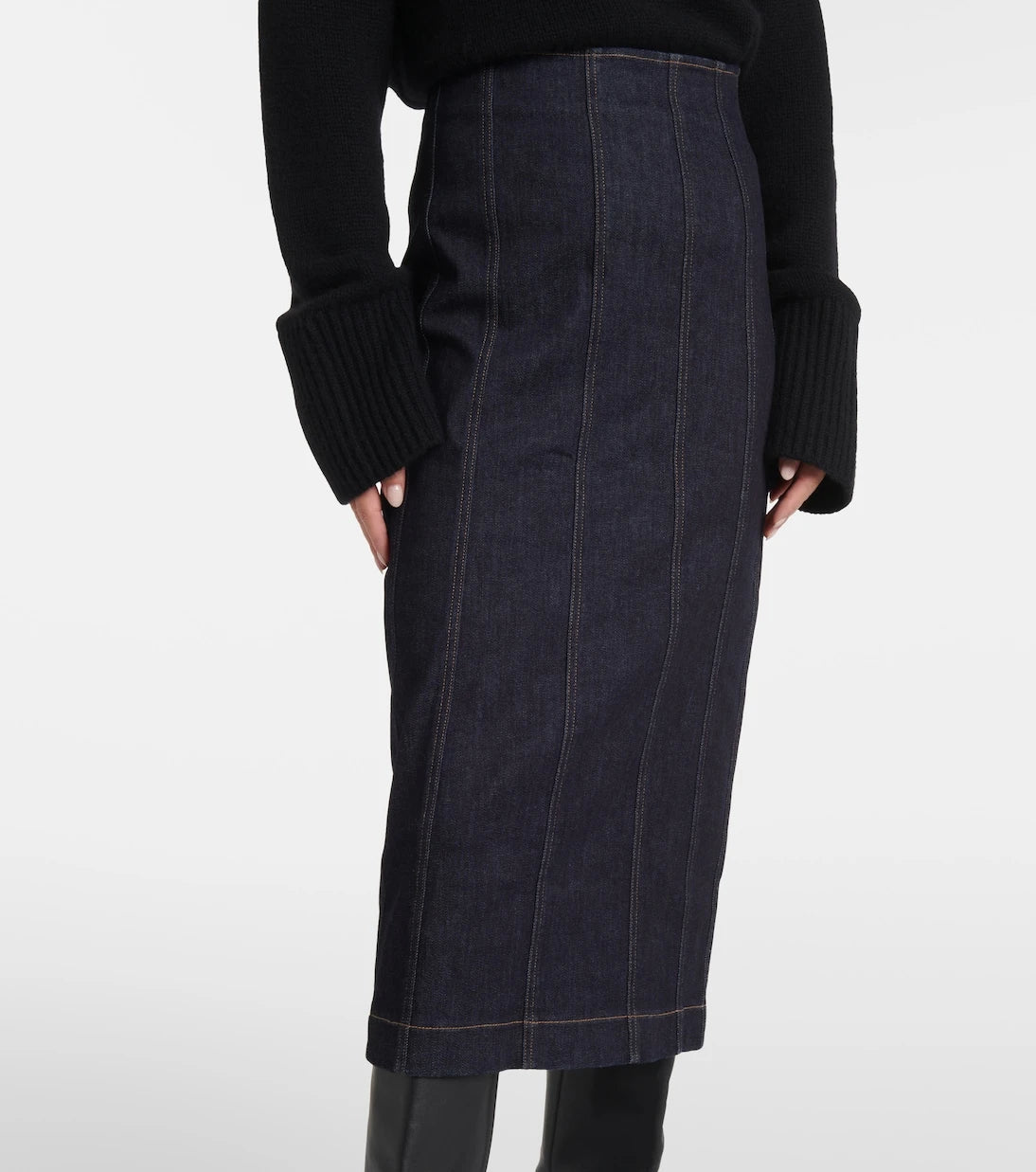 Veronica Beard - Fiona denim maxi skirt