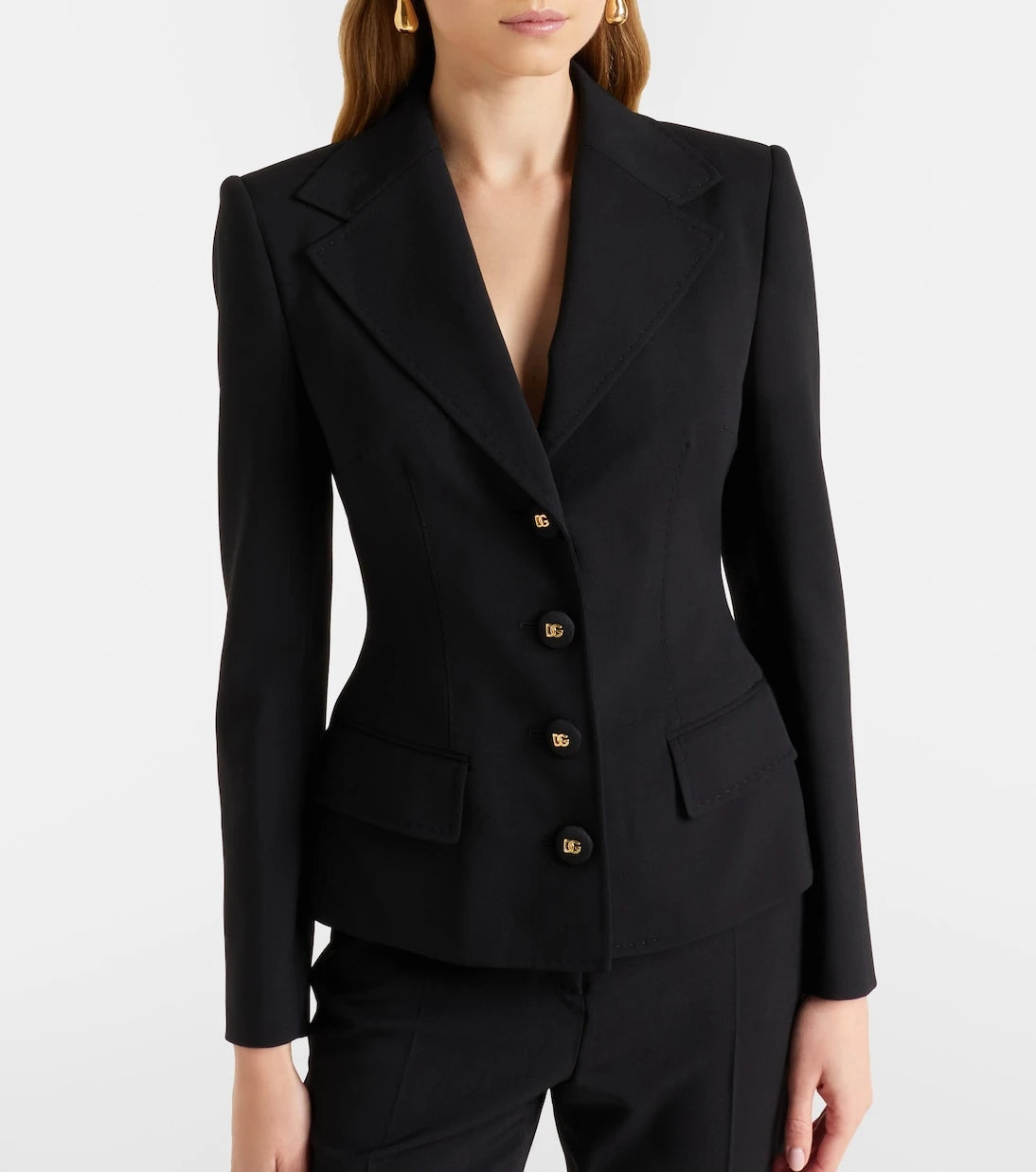 Dolce&Gabbana - DG wool-blend blazer
