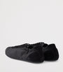 Black Suede-Re-Nylon-Metal Collapse Sneakers