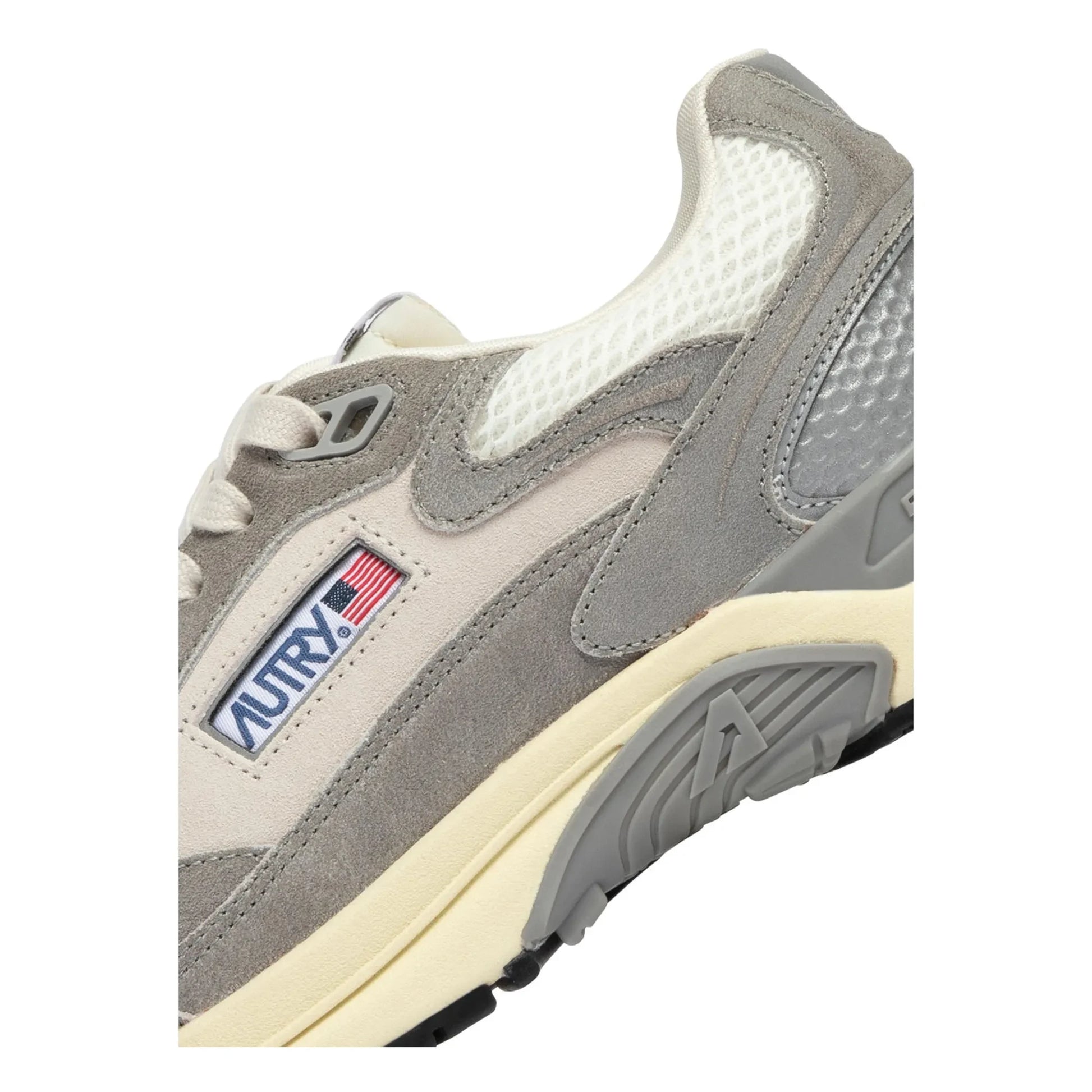Autry - Hyperway Two-tone Suede Sneakers | Grey