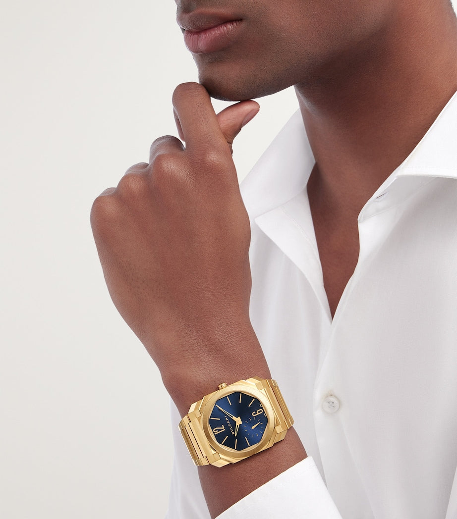 Yellow Gold Octo Finissimo Watch 40mm