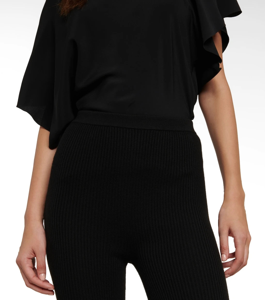Rick Owens - Rib-knit wool-blend pants