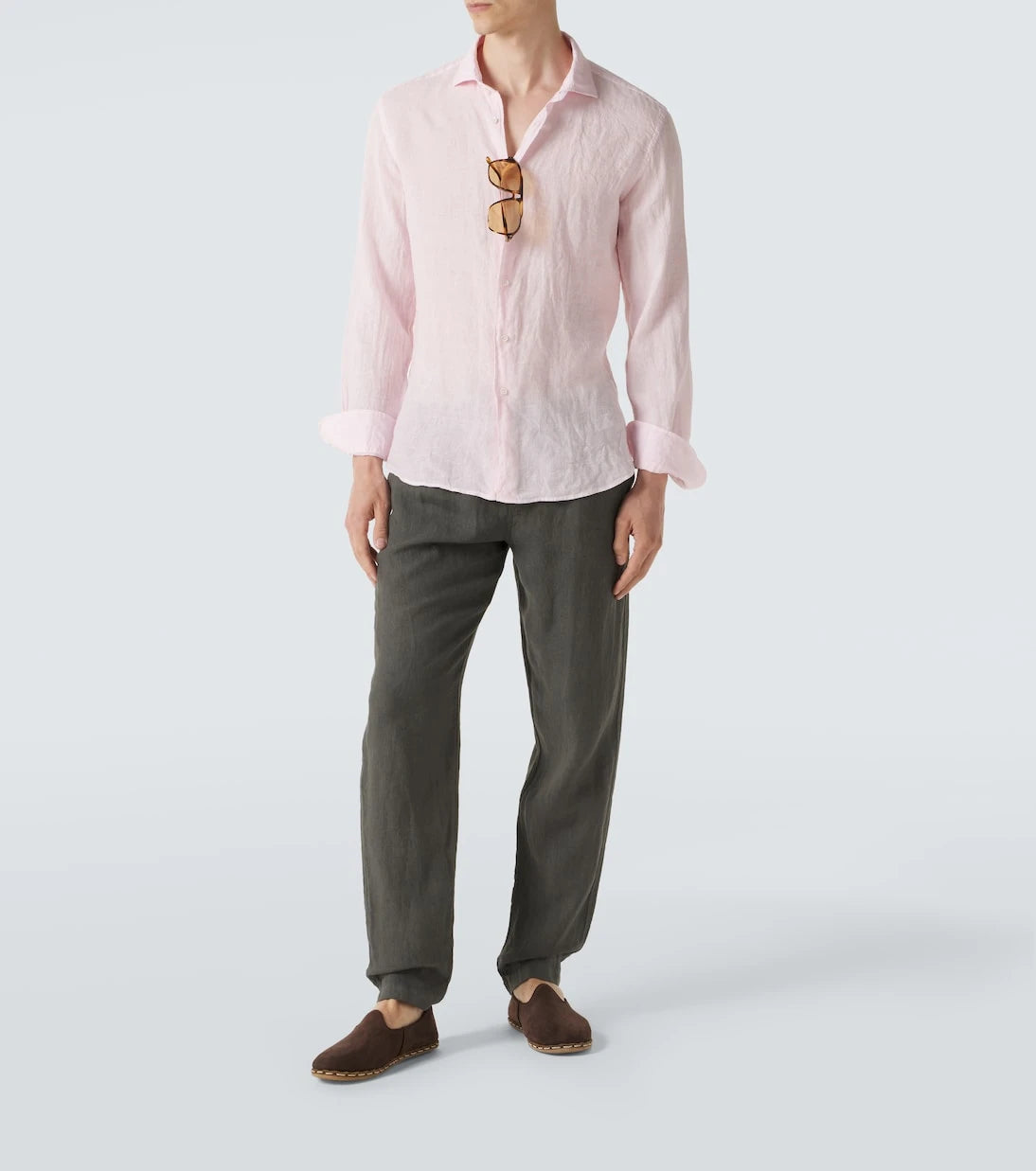 Fedeli - Linen straight pants