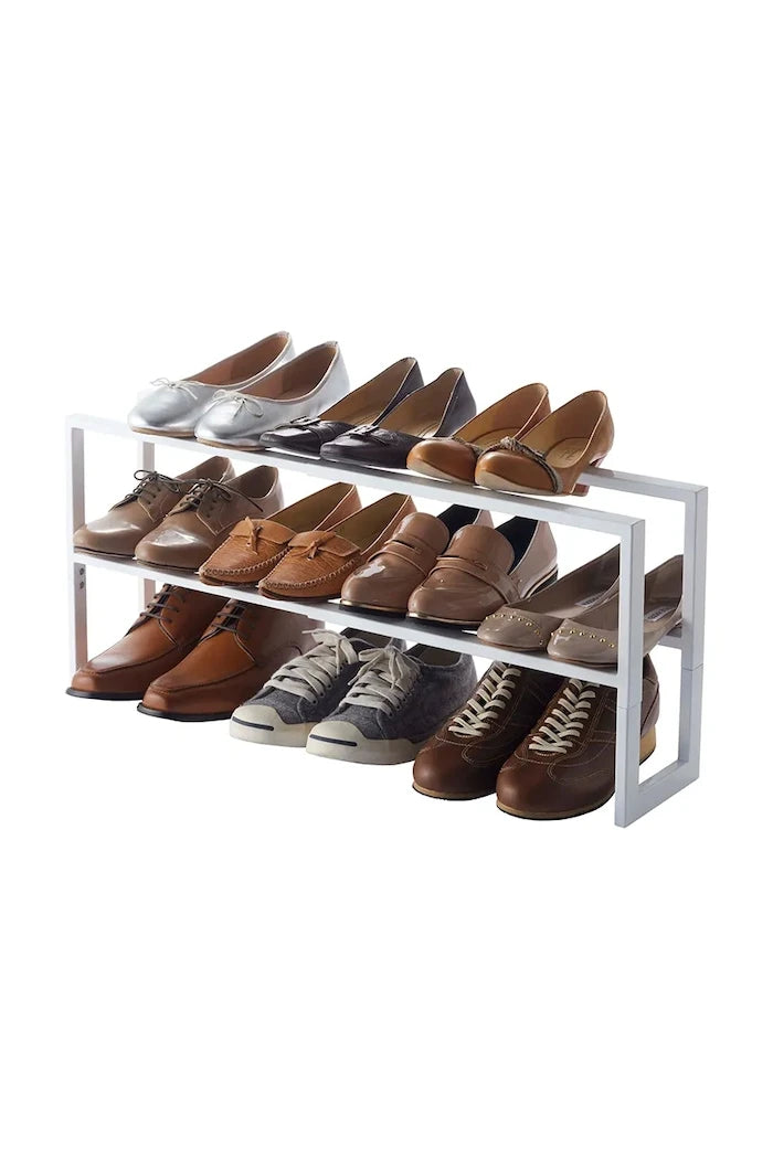 Yamazaki Line Katlanabilir Ayakkabılık Rafı 38 x 15 x 30 cm