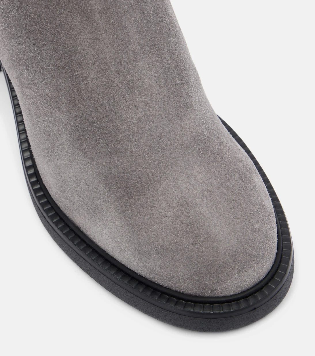 Tod's - 60 shearling-trimmed suede ankle boots