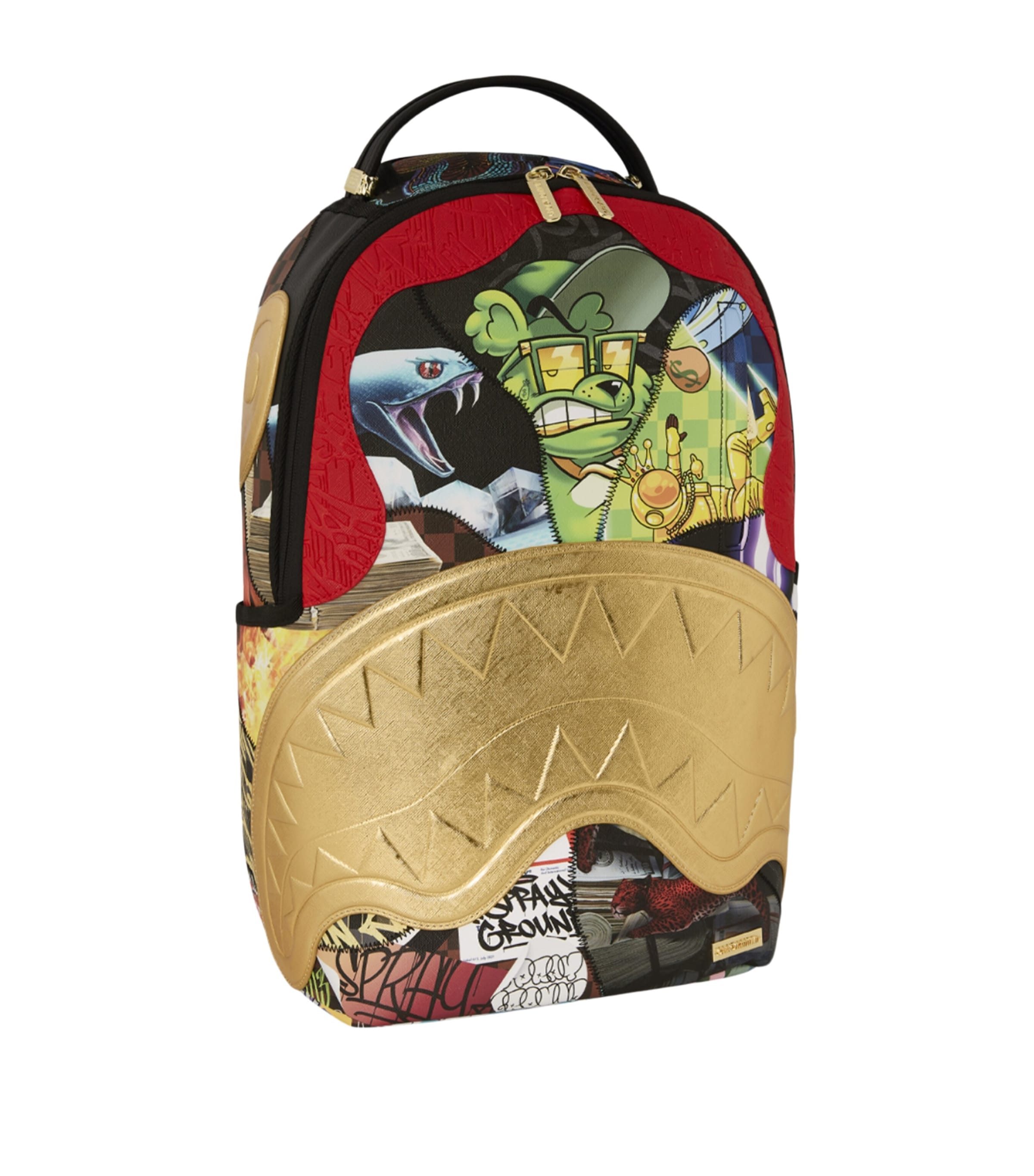 Sprayground 15-Year Anniversary Golden Backpack