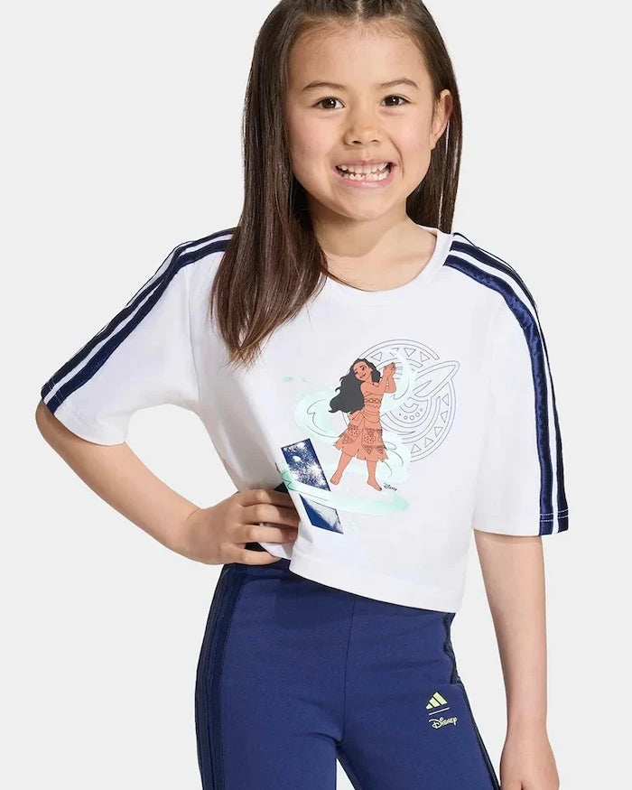adidas çocuklar için pamuk ve elastanlı tişört DISNEY