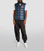 Canada Goose Blue Quilted Crofton Gilet