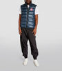 Canada Goose Blue Quilted Crofton Gilet