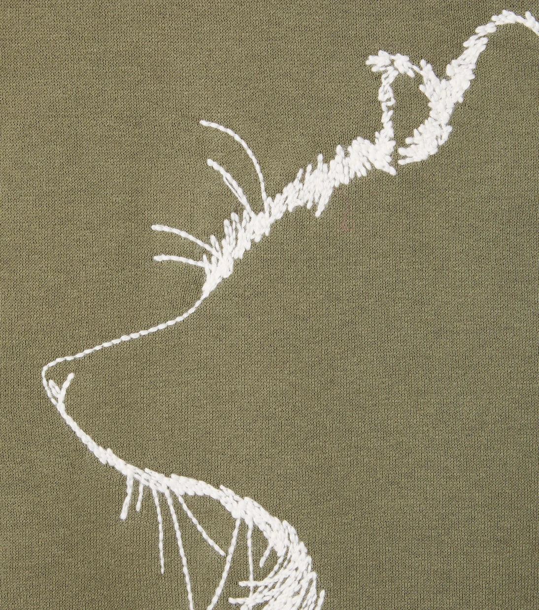 Il Gufo - Embroidered cotton jersey hoodie