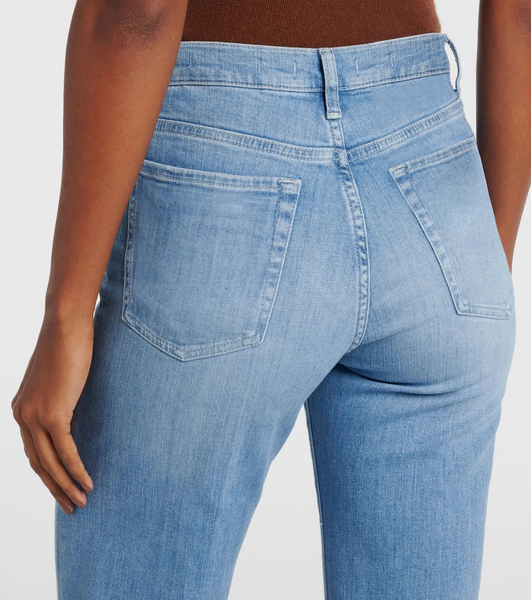 7 For All Mankind - High-rise wide-leg jeans