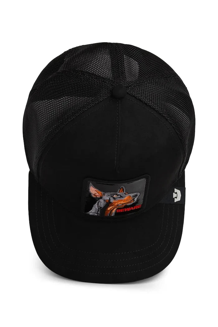 Goorin Bros шапка с козирка Black Out Doberman