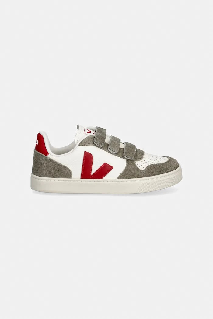 Veja Small V-10 çocuk deri spor ayakkabı