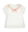 Cotton Bow Print T-Shirt (6-36 Months)