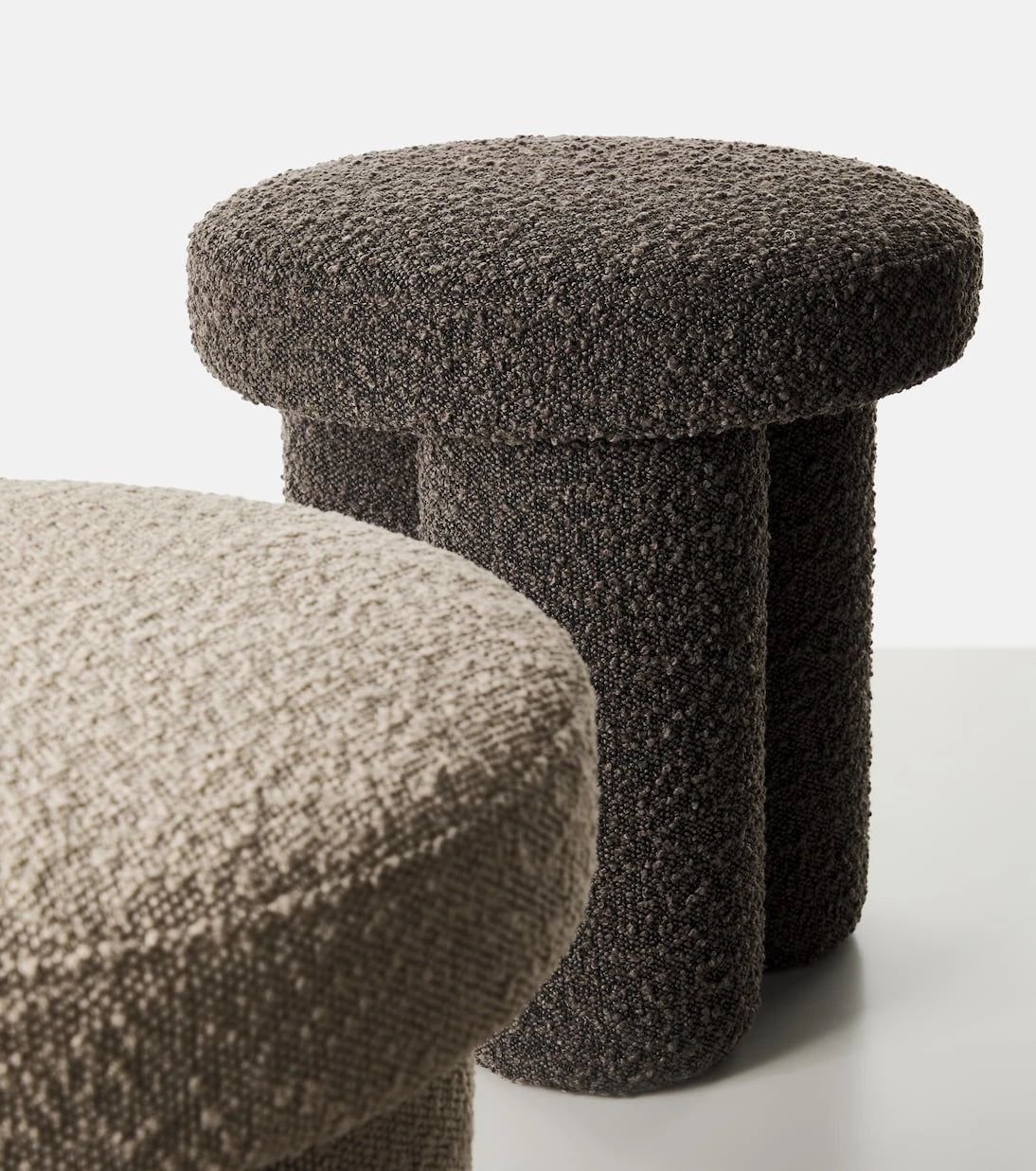 101 Copenhagen - Big Foot bouclé stool