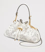 Jimmy Choo Small Perforated Leather Cinch Shoulder Bag