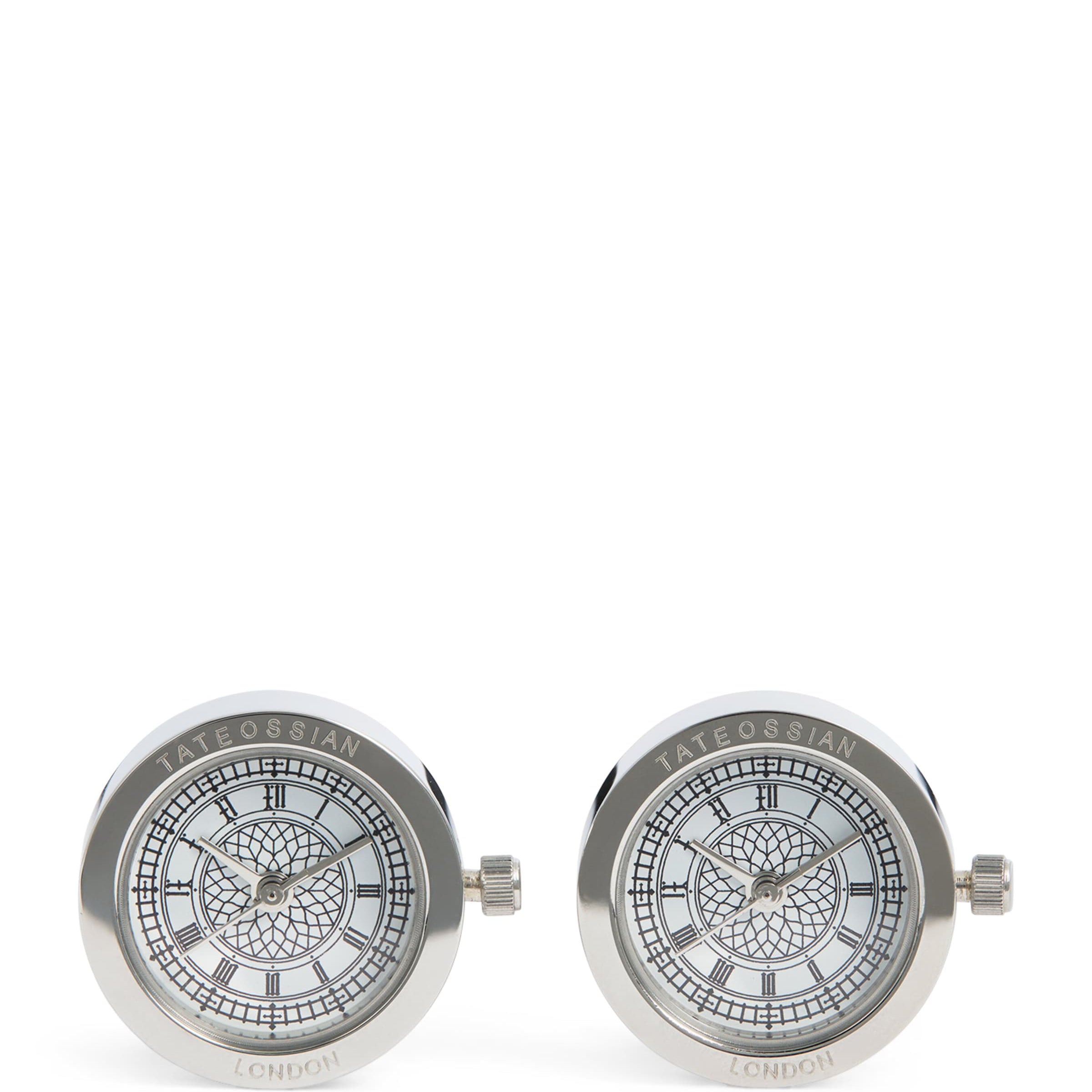 Big Ben Watch Cufflinks SILVER COLOUR