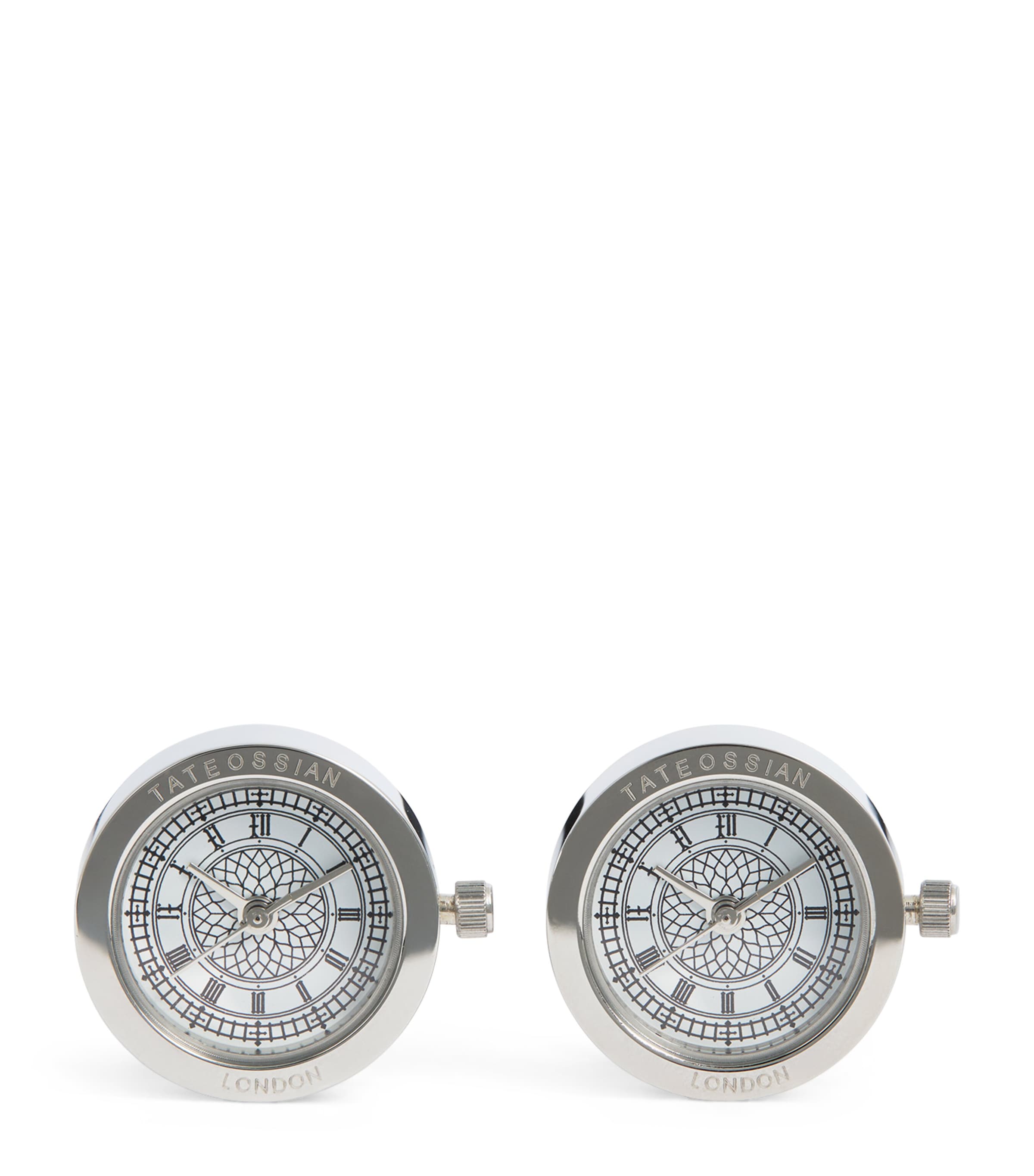 Big Ben Watch Cufflinks SILVER COLOUR