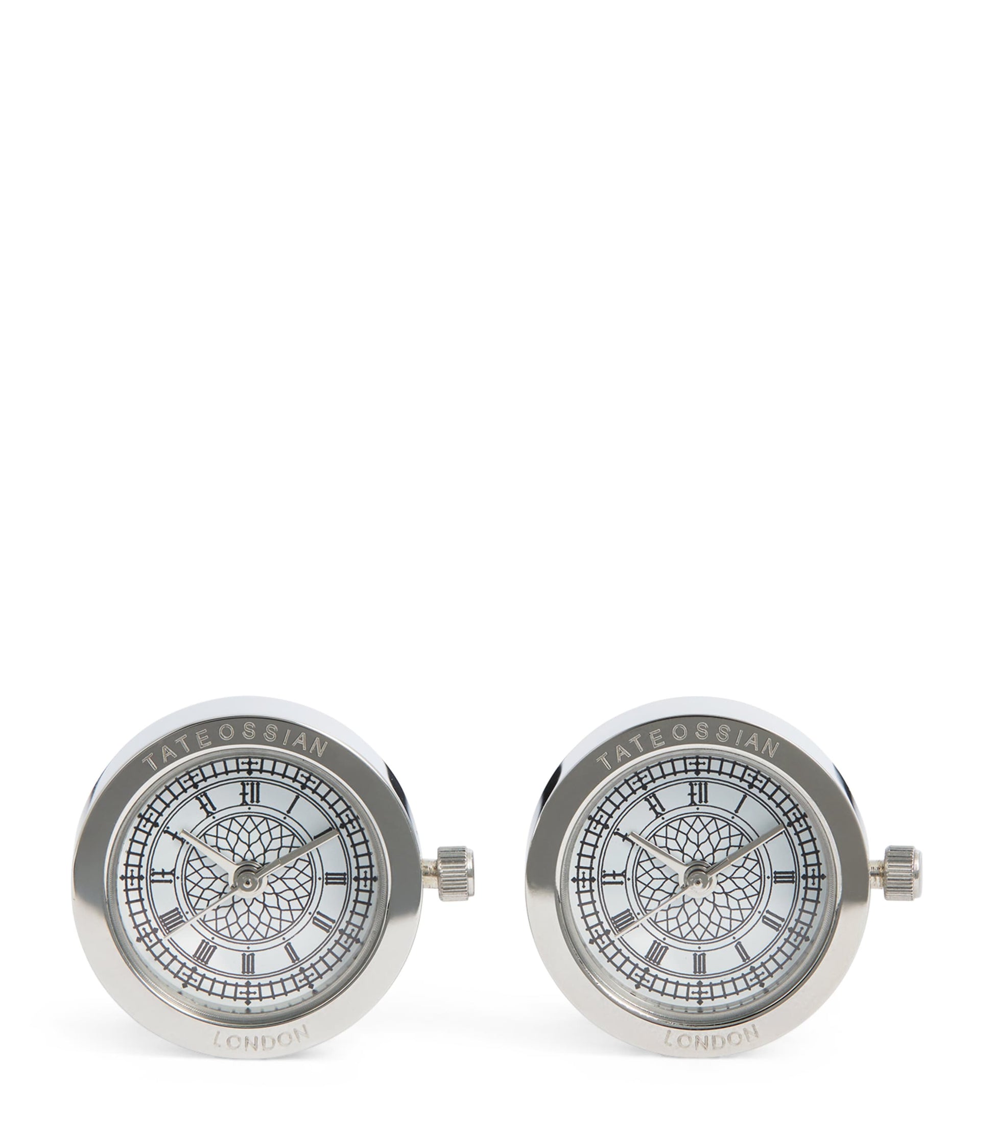 Big Ben Watch Cufflinks SILVER COLOUR