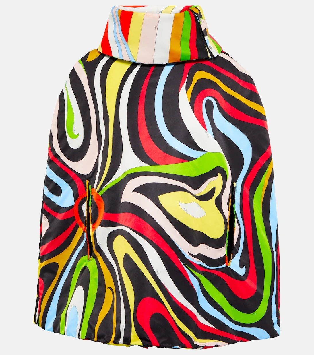 Pucci - x Fusalp Marmo poncho