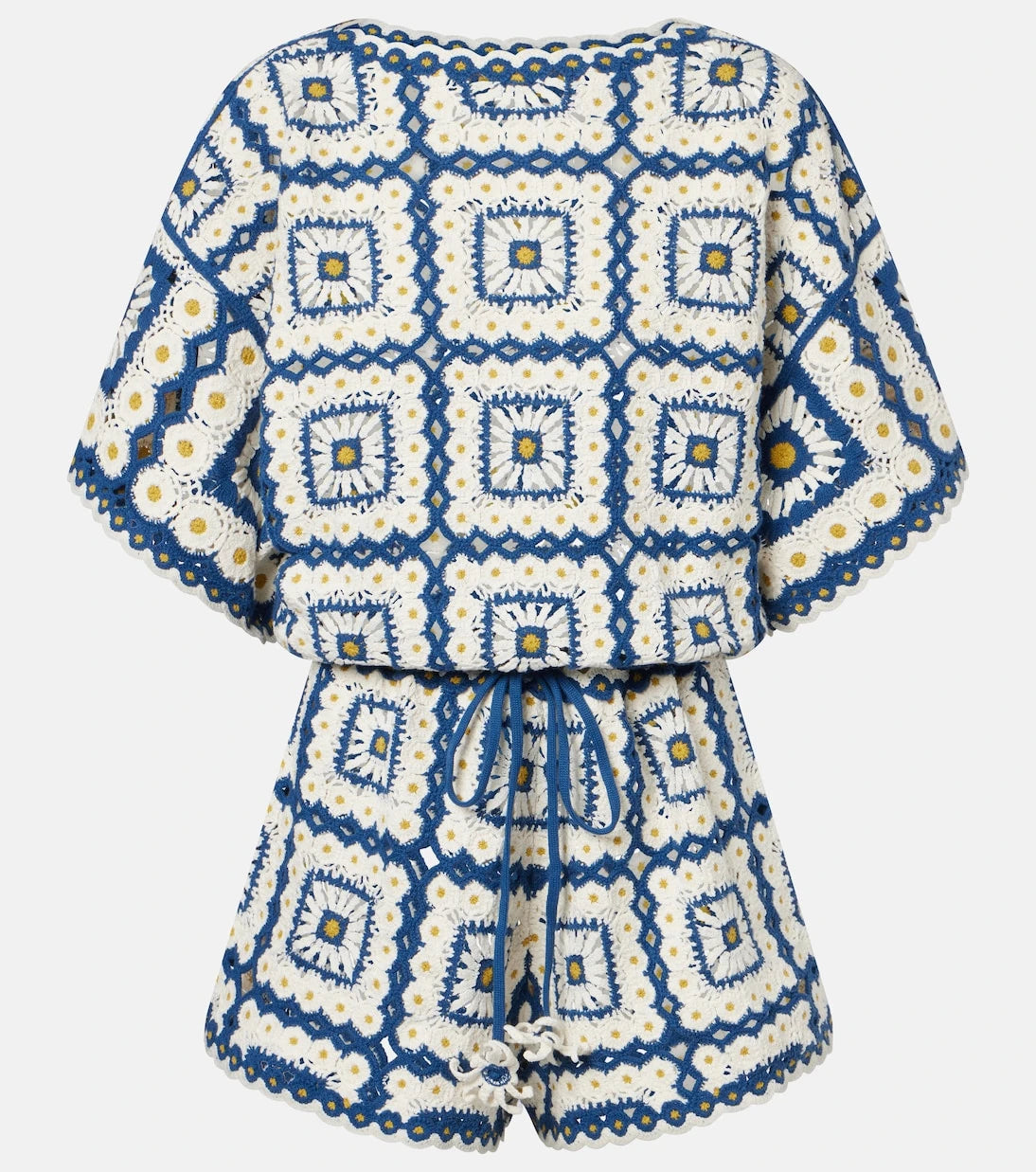 Alémais - Dolly crochet cotton romper