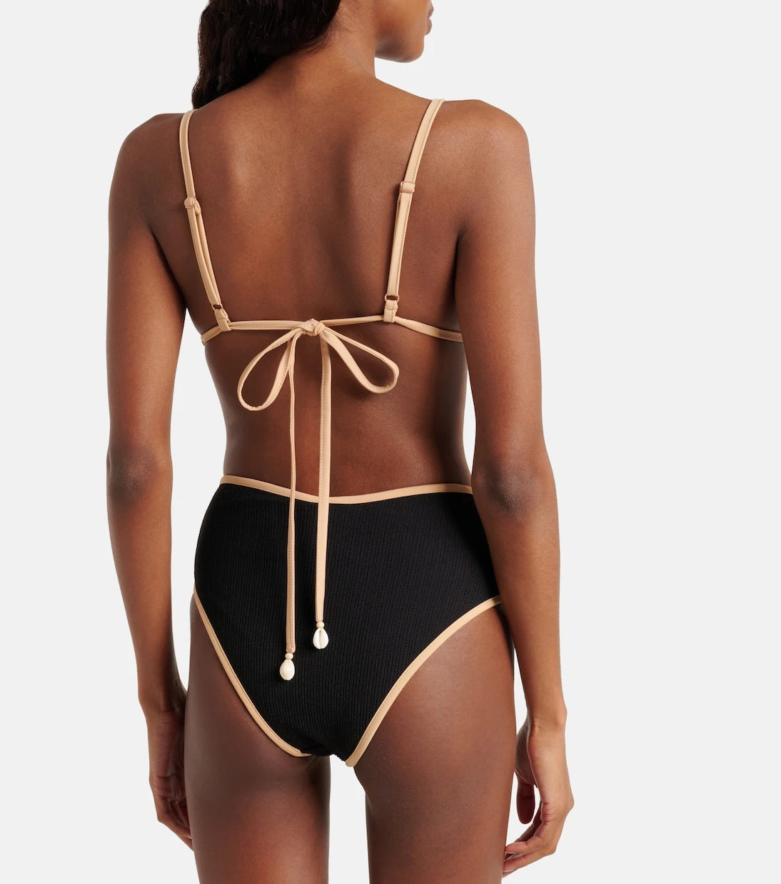 Johanna Ortiz - Ribbed-knit bikini bottoms
