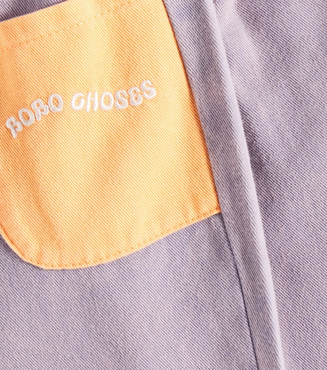 Bobo Choses - سروال قطني للأطفال بقصّة الألوان المدمجة