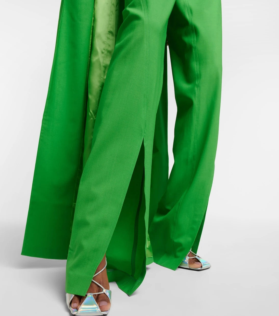 Giuseppe di Morabito - High-rise wool-blend pants
