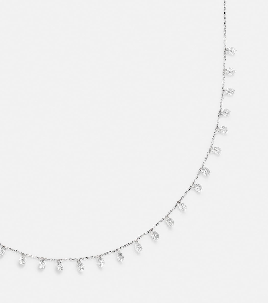 Persée - Danaé 18kt white gold necklace with diamonds