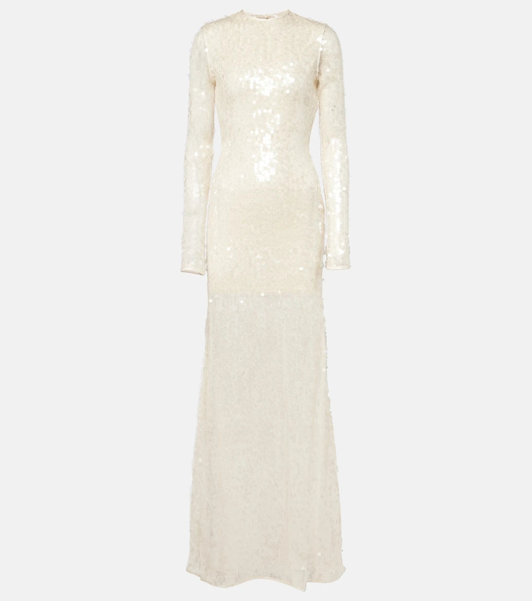 David Koma - Sequined open-back gown