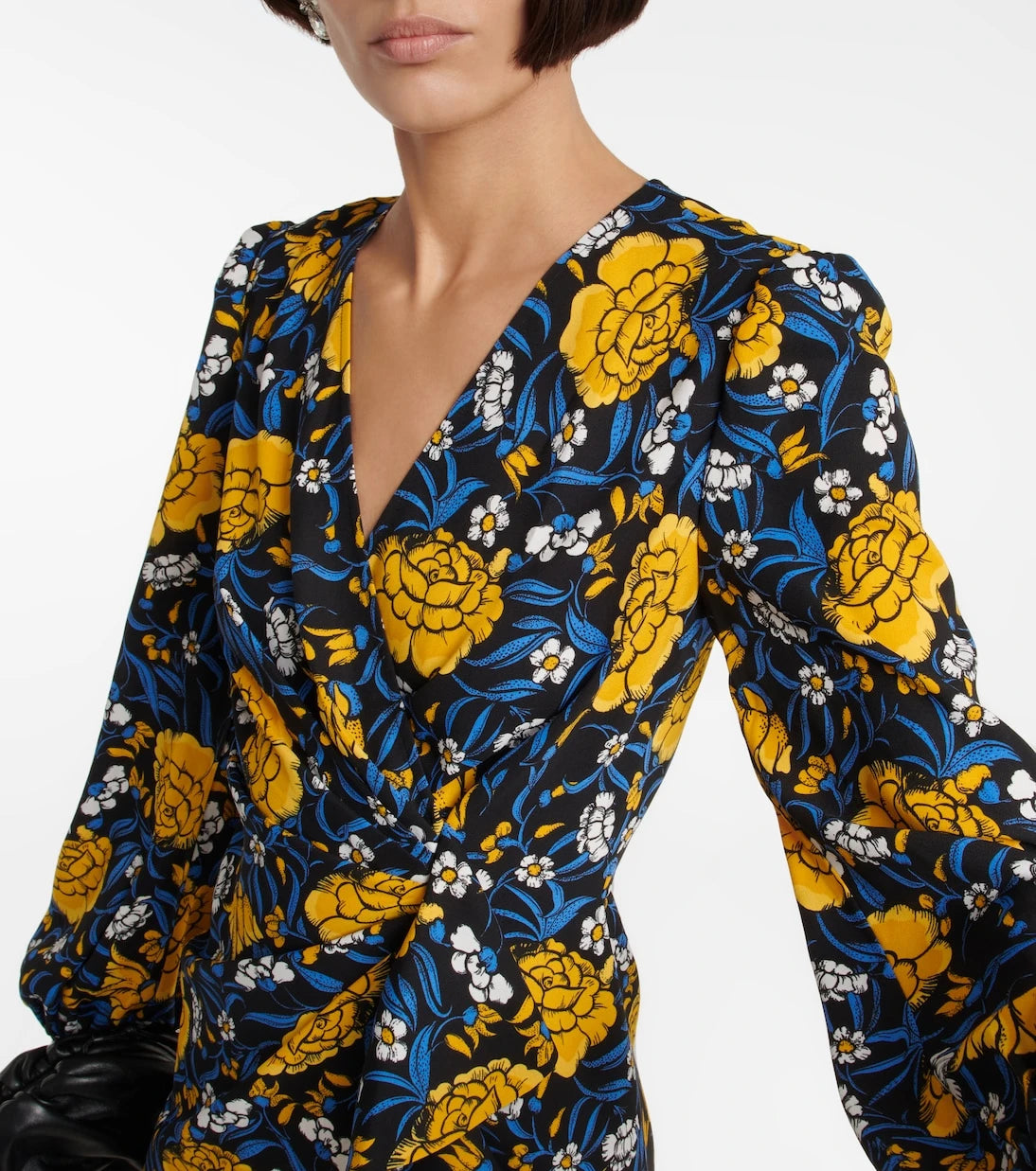 Diane von Furstenberg - Floral printed midi dress