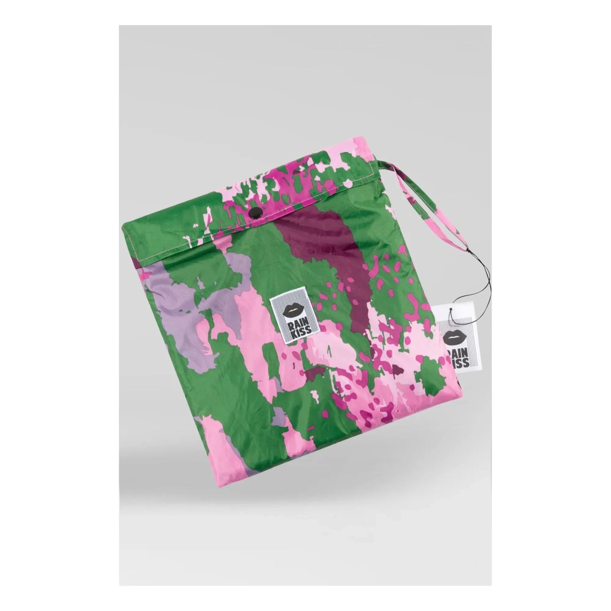 Rainkiss - Digi Spring Camo Rain Cape | Lilac