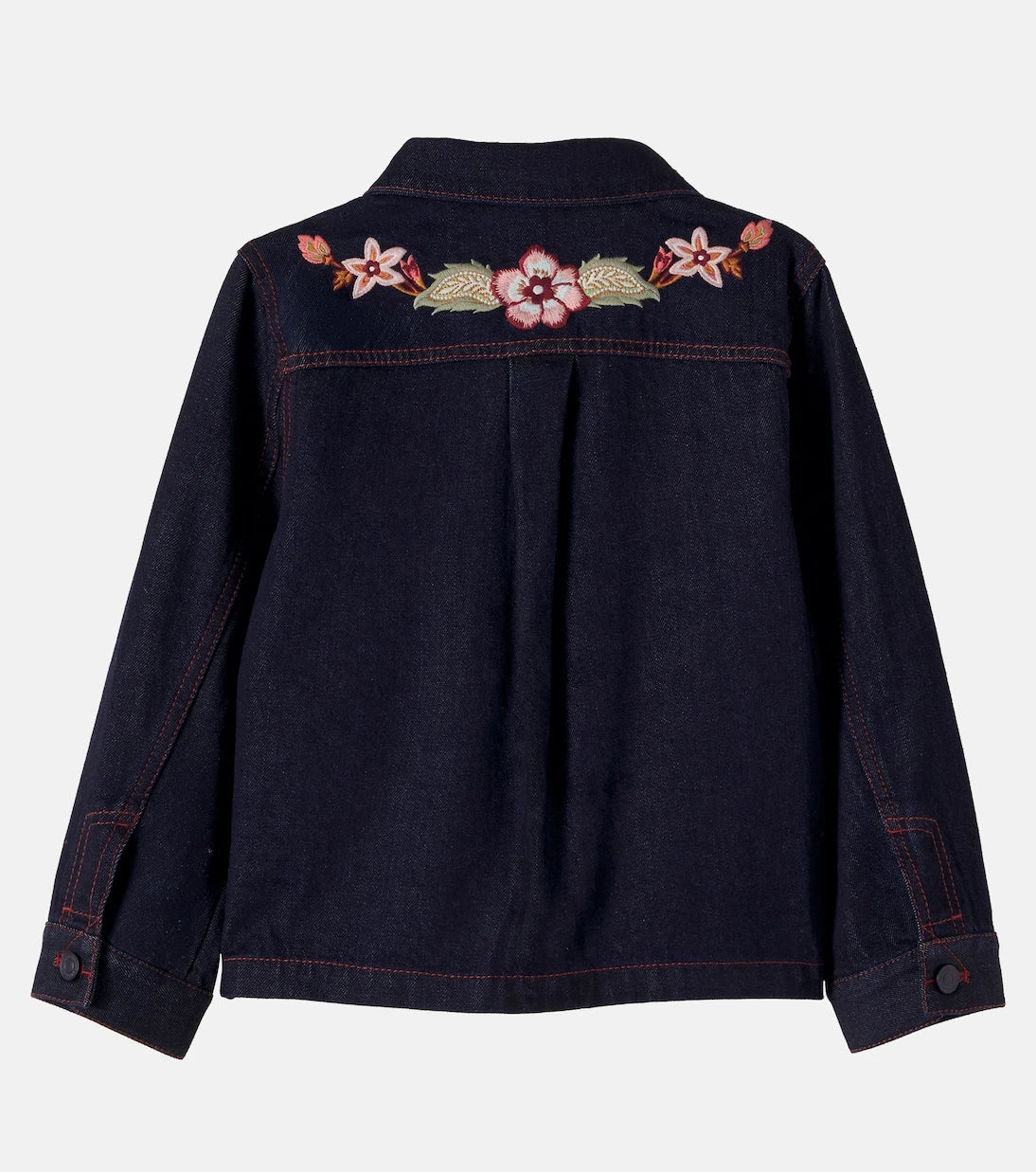 Zimmermann Kids - Aster çiçekli kot ceket
