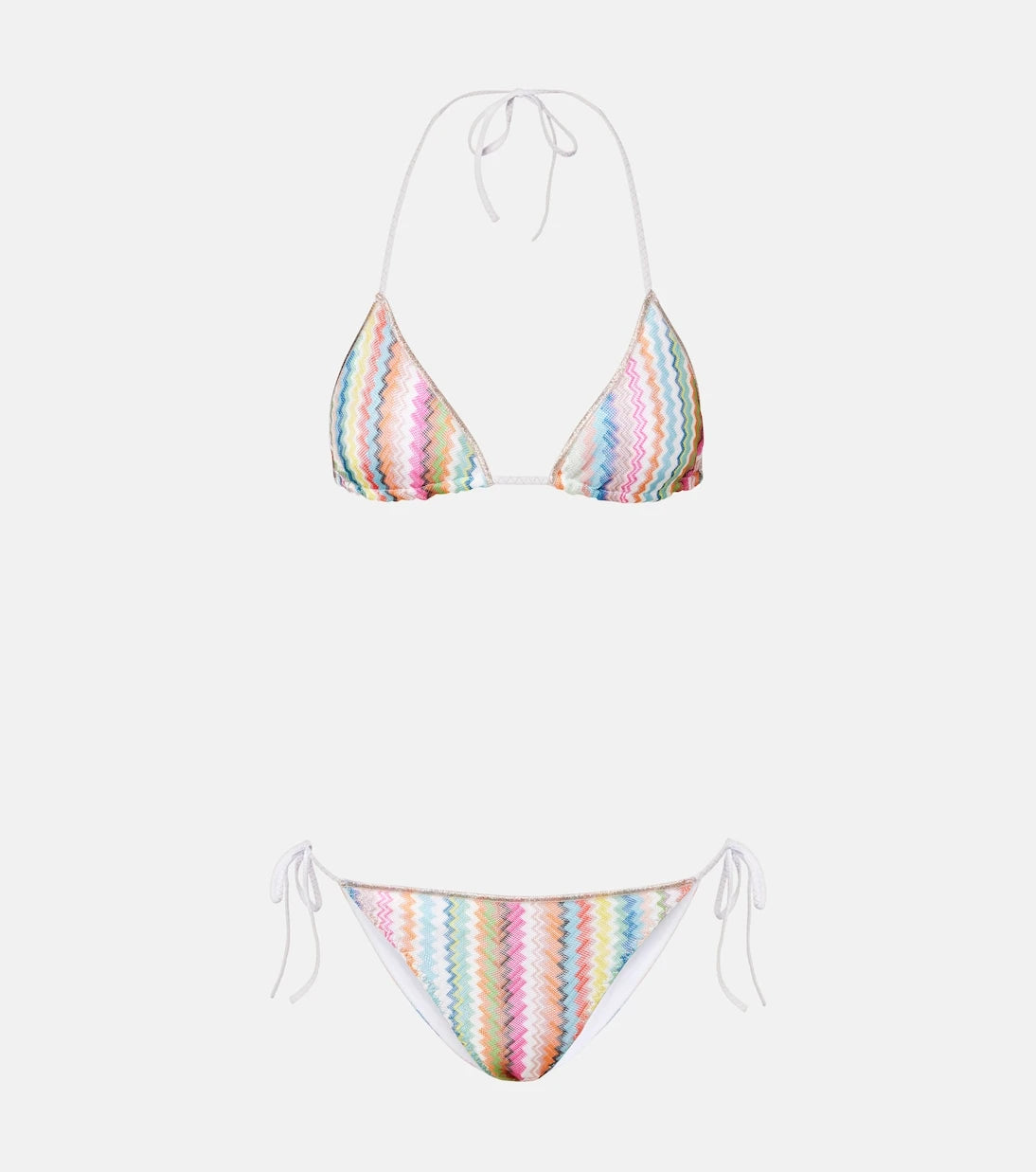 Missoni - Zigzag lamé bikini