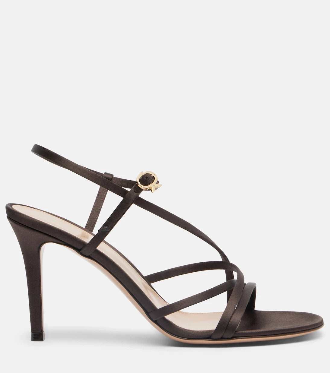 Gianvito Rossi - صنادل ساتان