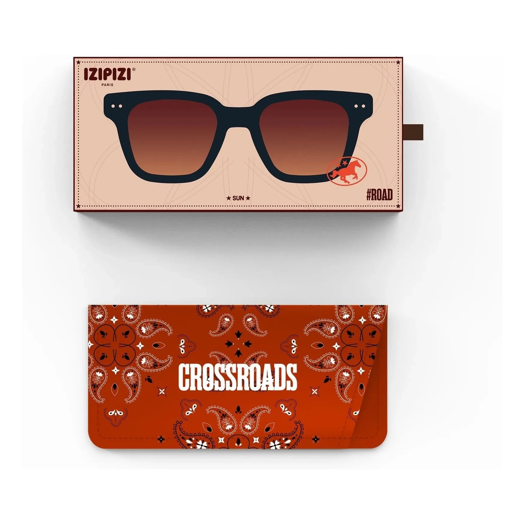 IZIPIZI - Sunglasses #Road | Bright black