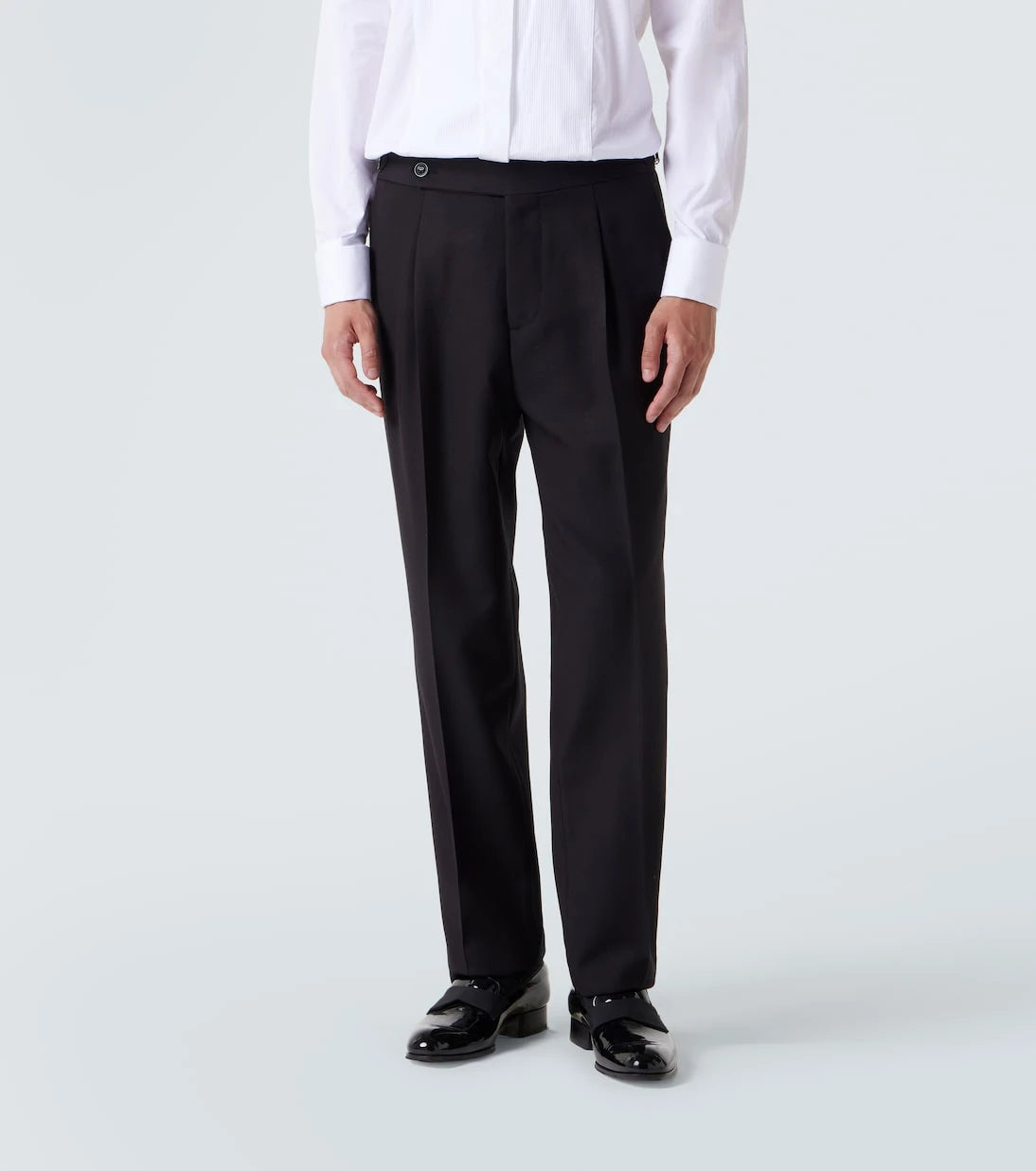Brunello Cucinelli - Silk, wool, and mohair suit pants