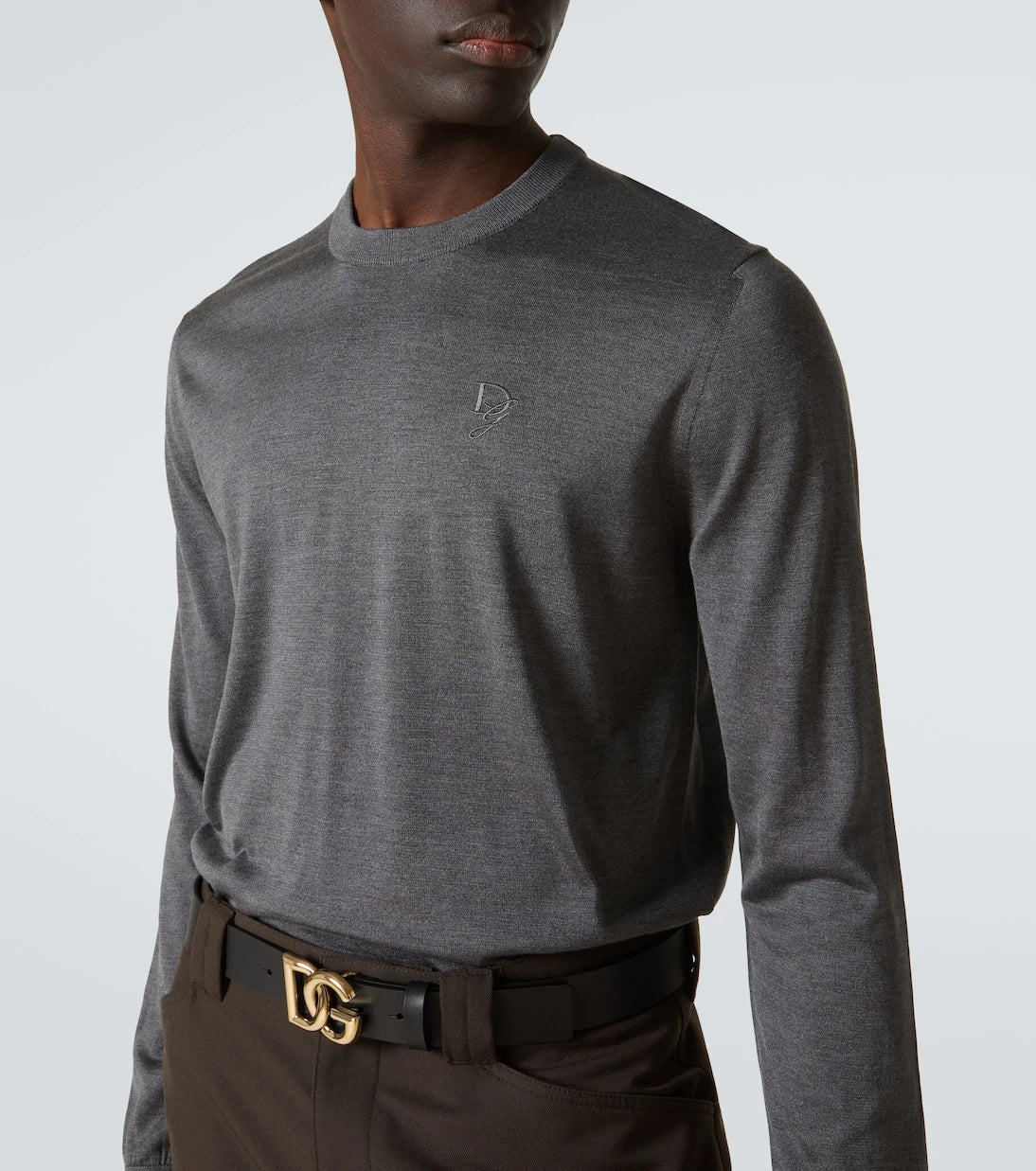 Dolce&Gabbana - Logo silk sweater