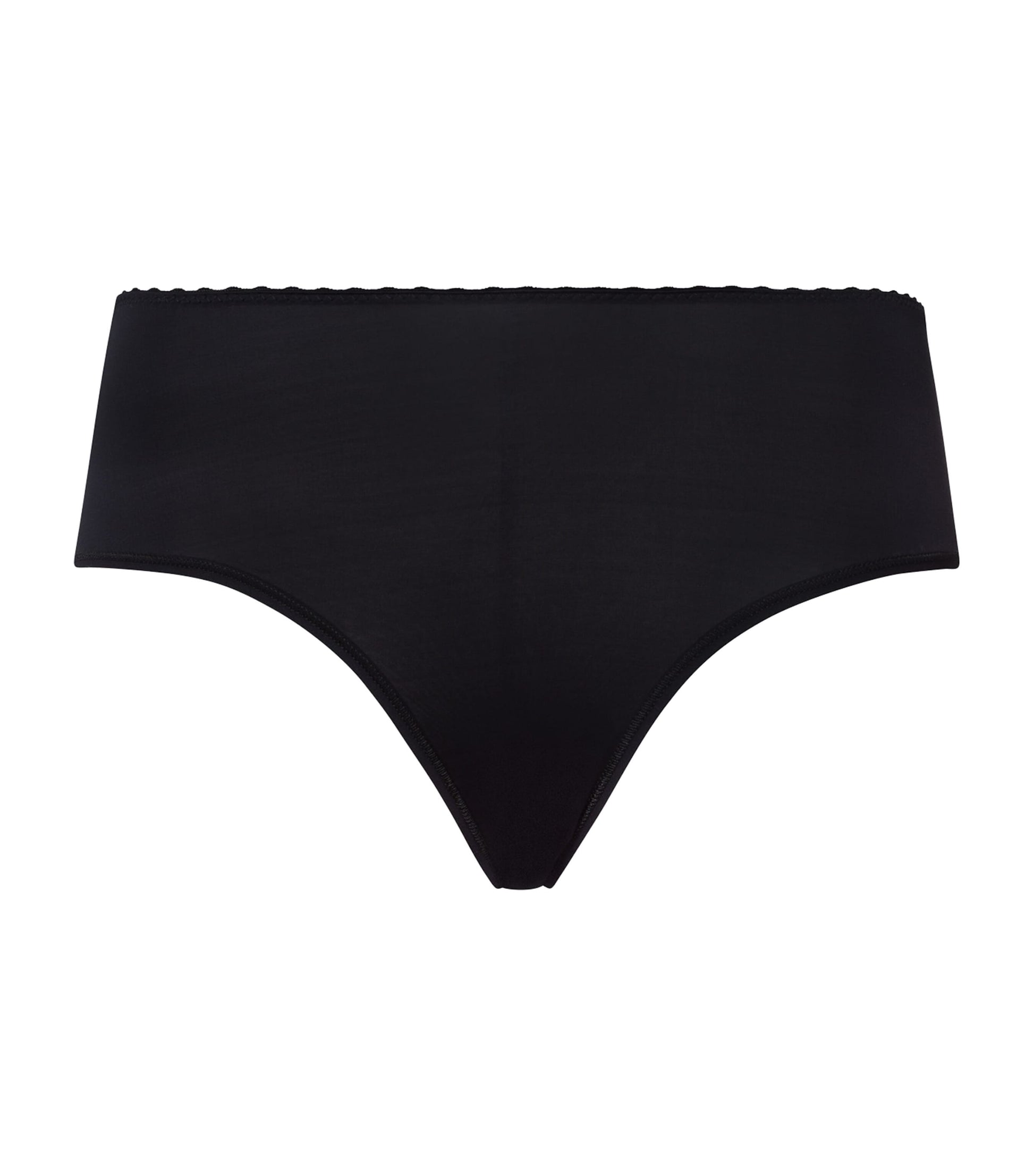Hanro Black Satin Deluxe Midi Briefs