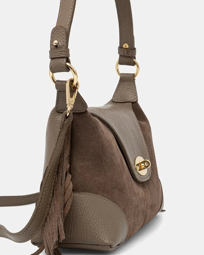 Answear.LAB чанта crossbody дамска от кожа