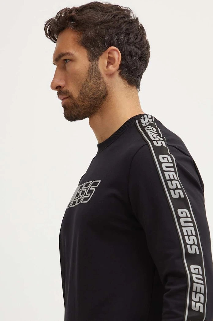 Guess pamuklu erkek sweatshirt ARLO