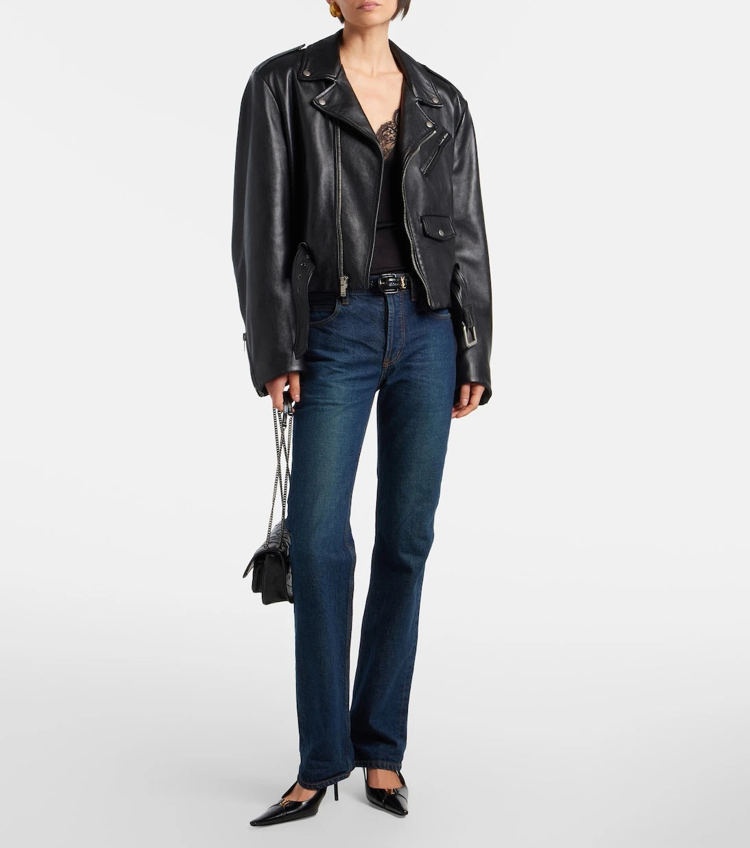 Saint Laurent - Niki Mini leather shoulder bag