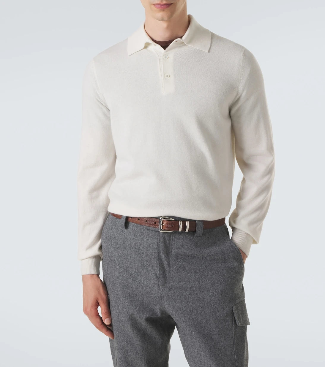 Brunello Cucinelli - Cashmere polo sweater