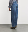 Rag & Bone Blue Saige Straight Jeans