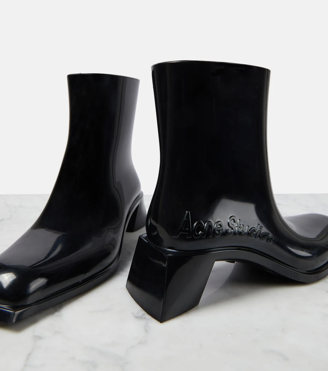 Acne Studios - Soap logo ankle boots