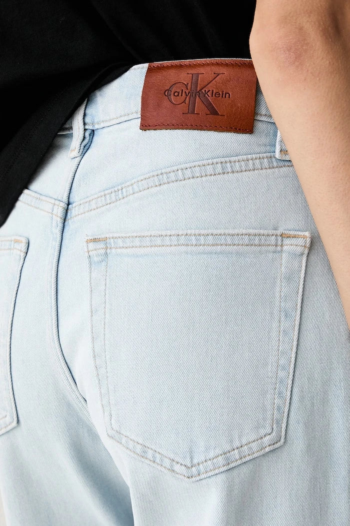 Calvin Klein Jeans straight kadın kot pantolon