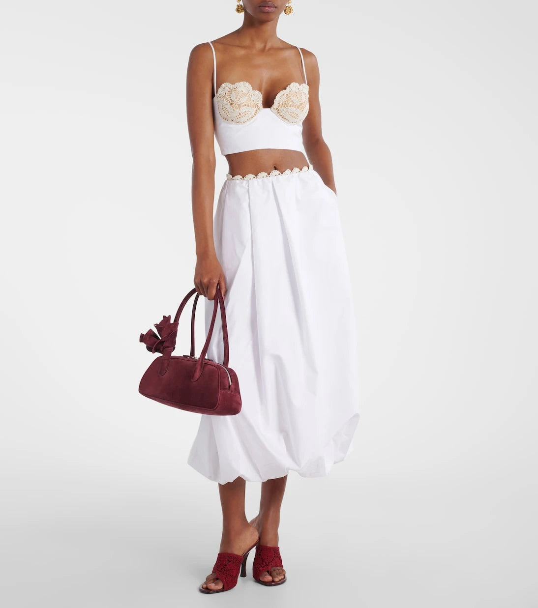Magda Butrym - Brigitte suede shoulder bag