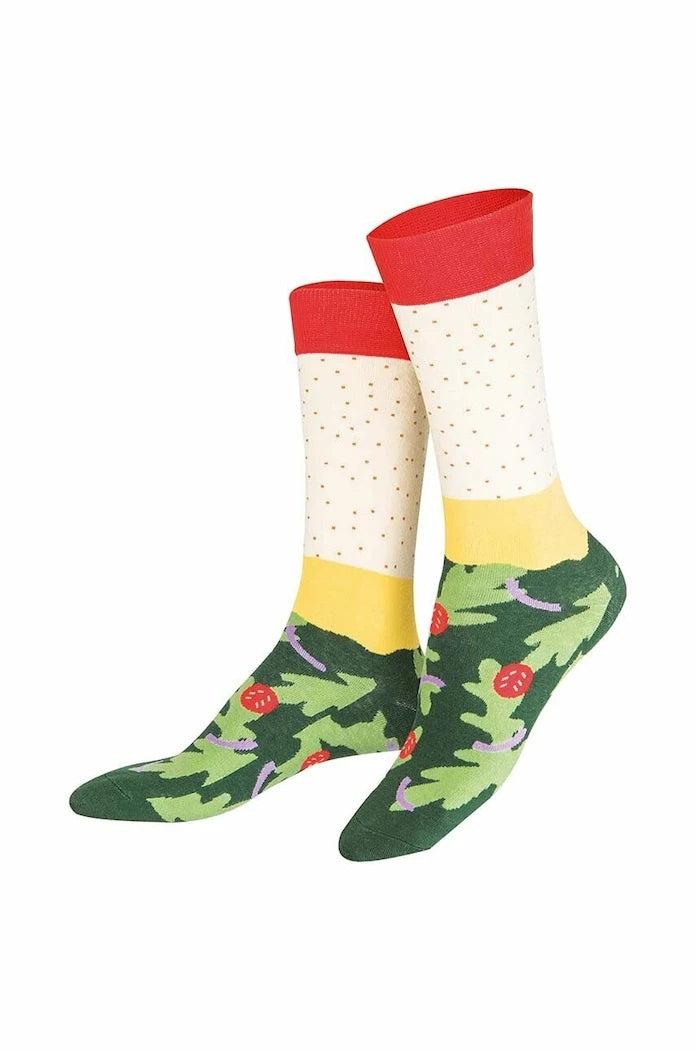 Чорапи Eat My Socks Pizza Vegan